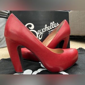 Seychelles I’ll Have Another Red Heel
